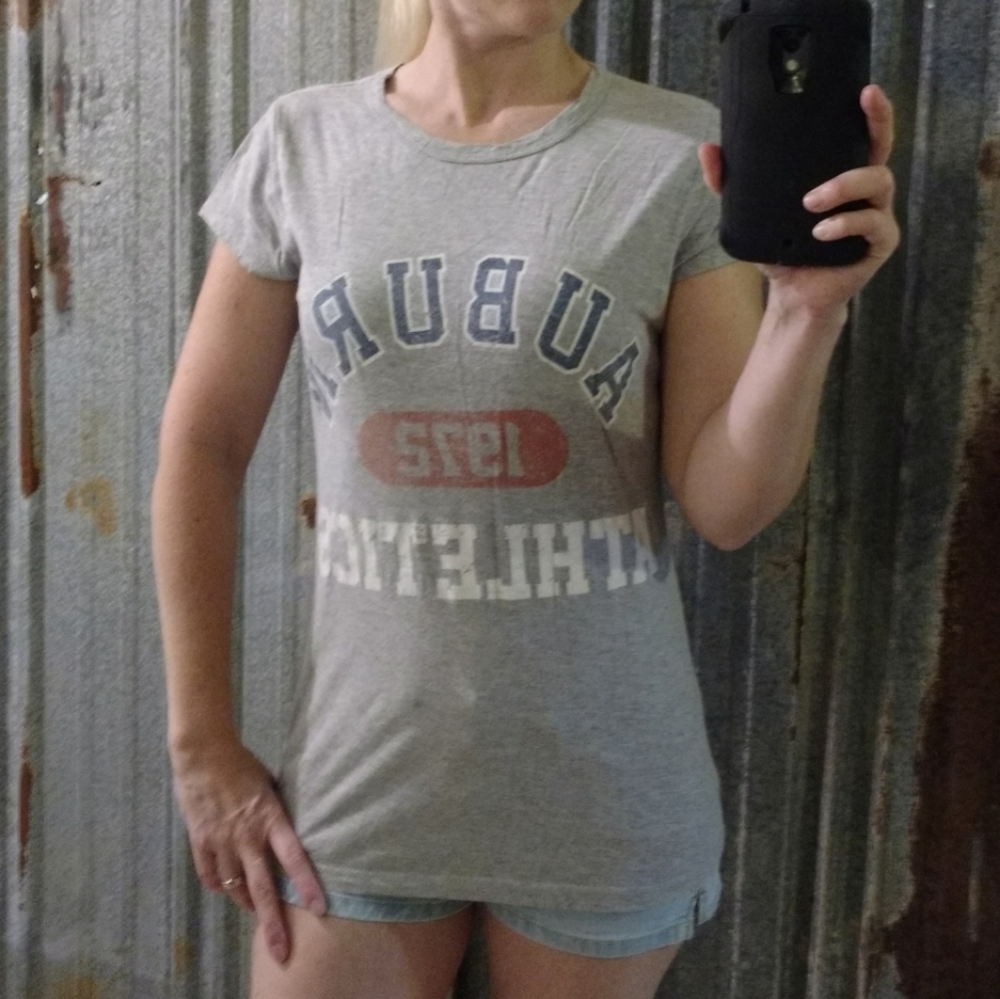 Almost Vintage Auburn Logo T-Shirt